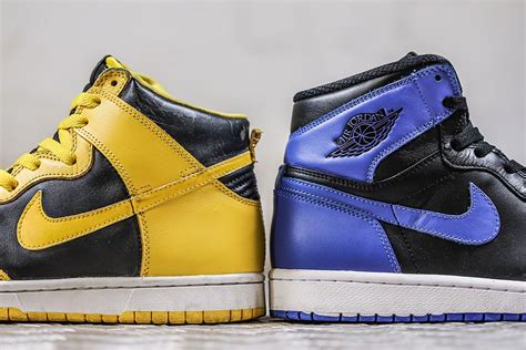 dunks vs jordan 1